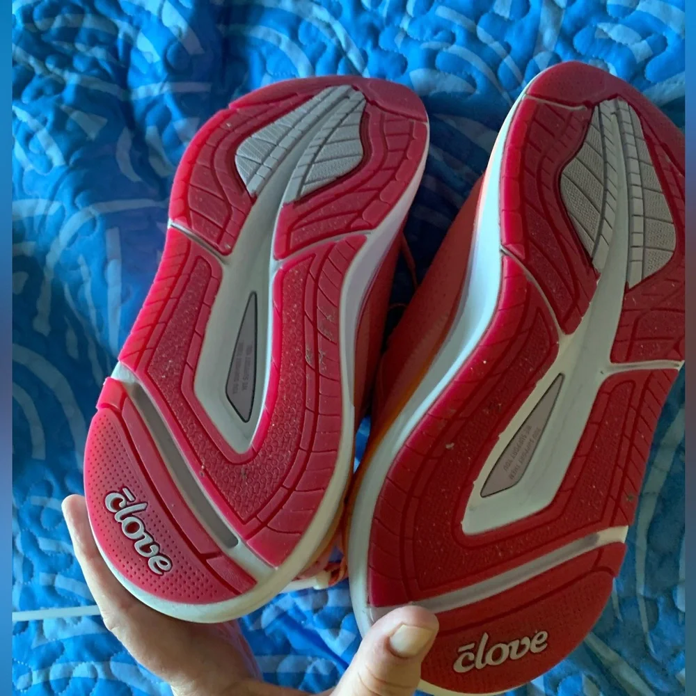 Clove Limited Edition Supercush Forte Coral Rose Tangerine Sneakers 🌴 - Picture 3 of 8